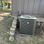 A Payne AC unit installed by Missouri Furnace & Air Conditioning.