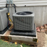A Ruud AC unit installed by Missouri Furnace & Air Conditioning.