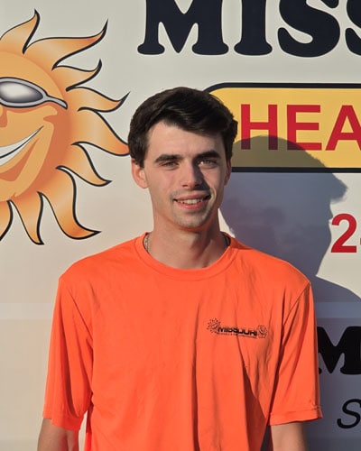 Missouri Furnace & Air Conditioning employee; Aidan - Service Sales.
