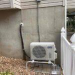 An Aux ductless mini split system installed by Missouri Furnace & Air Conditioning.