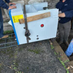 Missouri Furnace & Air Conditioning installing a boiler.