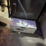 A dehumidifier installed by Missouri Furnace & Air Conditioning.