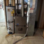 A furnace installation by Missouri Furnace & Air Conditioning.