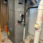 A furnace installed by Missouri Furnace & Air Conditioning.