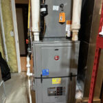 A furnace installation by Missouri Furnace & Air Conditioning.