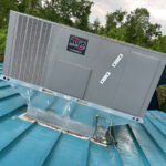 An AC roof top unit installed by Missouri Furnace & Air Conditioning.
