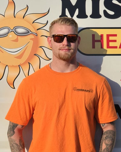 Missouri Furnace & Air Conditioning employee; James - Service Sales.