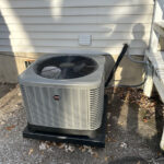 Ruud AC installation by Missouri Furnace & Air Conditioning.