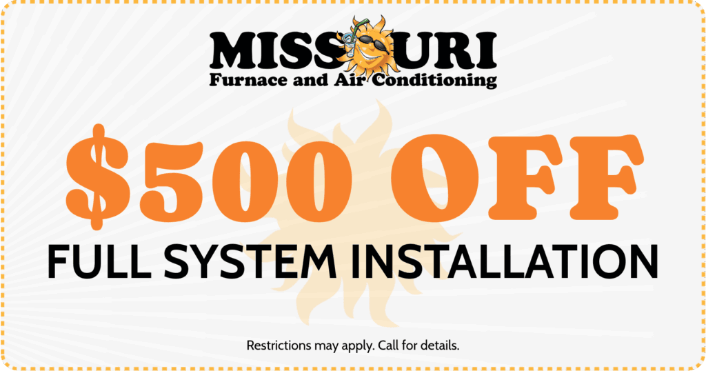 Missouri Furnace & Air Conditioning promotion for a free second opinion. Call 314-261-6000 for details.
