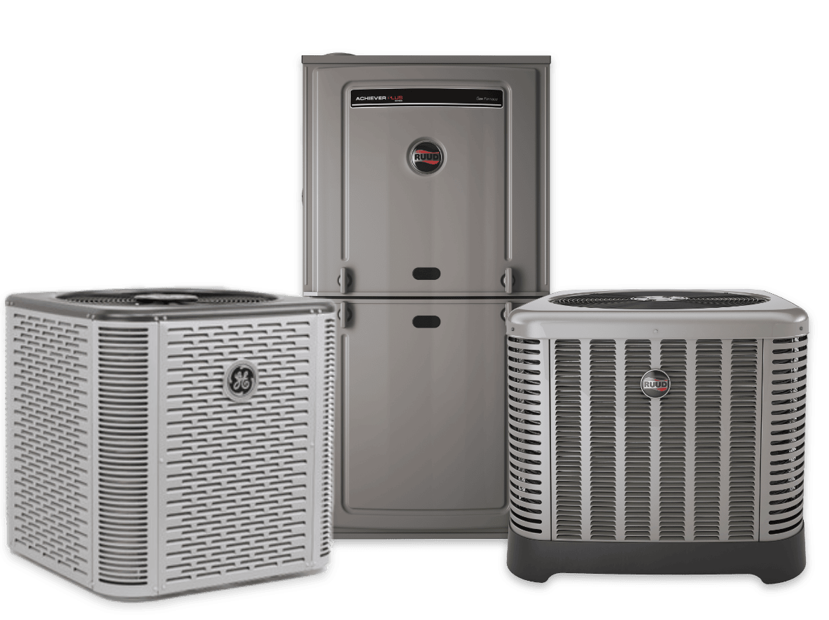 Top quality HVAC products from Ruud and General Electric - GE.